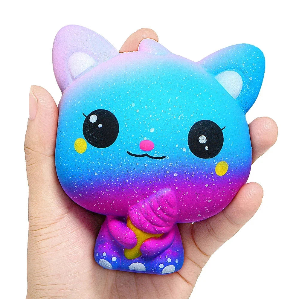 Cartoon Ice Cream Squishy Toy | Slow Rising PU Squishies for Stress Relief