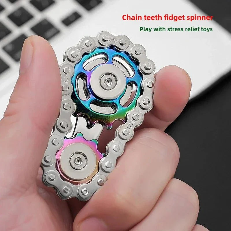 Metal Fidget Spinner | CNC Machined Stainless Steel Desk Toy